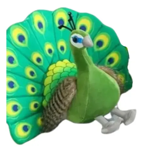 Peluche De Pavo Real 32 Cm Animales Kawaii Varios — foto 2