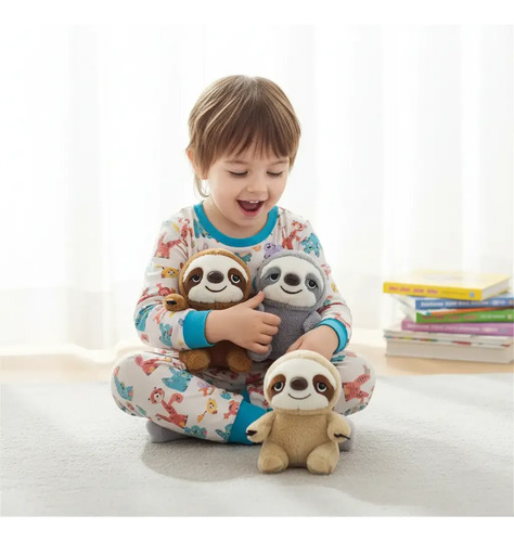 Peluche De Perezoso Bebe 23 Cm Animales Kawaii Varios — foto 3