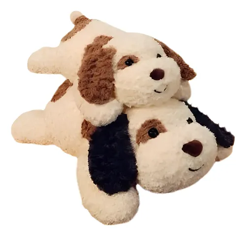 Peluche De Perrito Peludo 60 Cm Animales Kawaii Perro