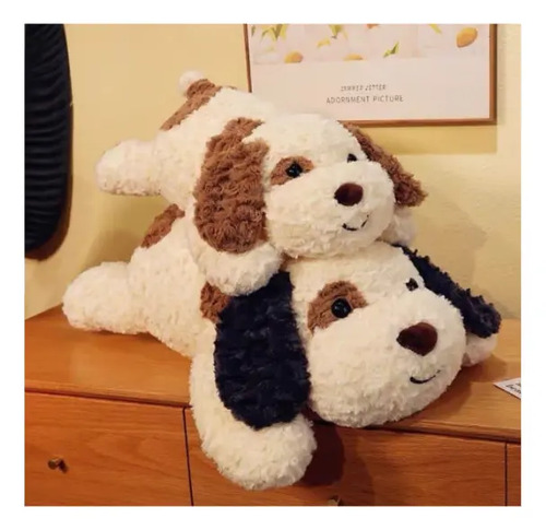Peluche De Perrito Peludo 60 Cm Animales Kawaii Perro — foto 2