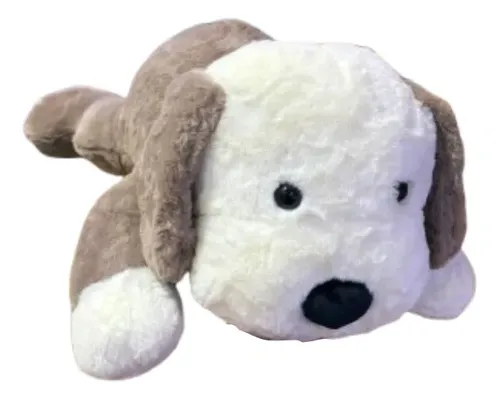 Peluche De Perro Acostado 60 Cm Animales Kawaii Varios