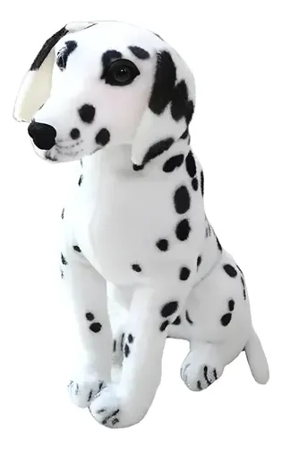Peluche De Perro Dálmata Realista 60 Cm Animales Kawaii Dálmata