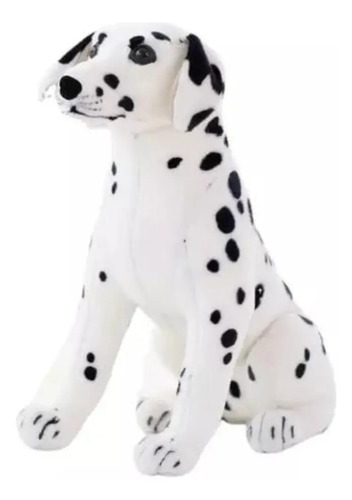 Peluche De Perro Dálmata Realista 60 Cm Animales Kawaii Dálmata — foto 2