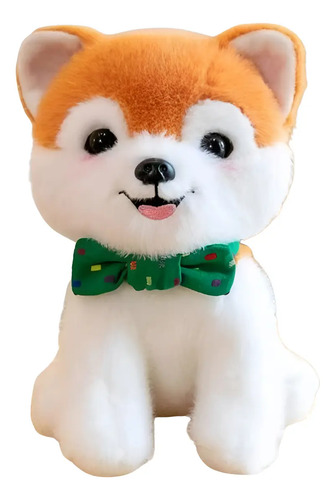 Peluche De Perro Lobo Suave Pequeño Juguete Kawaii 23cm New Blanco