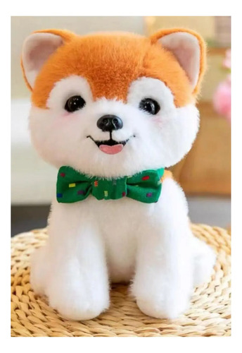 Peluche De Perro Lobo Suave Pequeño Juguete Kawaii 23cm New Blanco — foto 2