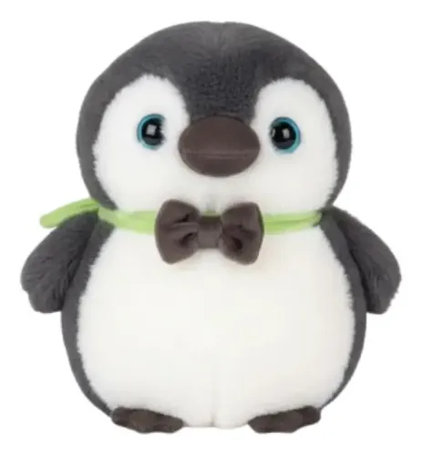 Peluche De Pingüino Peludo 20cm Animales Kawaii Pingui