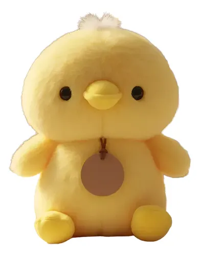 Peluche De Pollito Amarillo 20 Cm Animales Kawaii Amarillo