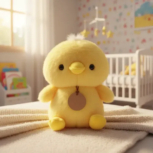 Peluche De Pollito Amarillo 20 Cm Animales Kawaii Amarillo — foto 2