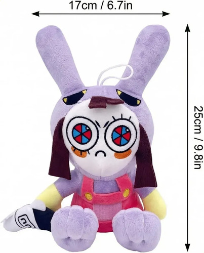 Peluche De Pomni Y Jax 20 Cm Amazing Digital Circus Kawaii Circu Jax — foto 3