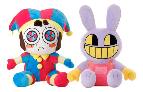 Peluche De Pomni Y Jax 20 Cm Amazing Digital Circus Kawaii Jax — foto 3