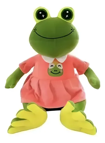 Peluche De Rana 30 Cm Juguete Kawaii Rannamujer30cm