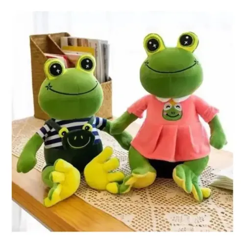 Peluche De Rana 30 Cm Juguete Kawaii Rannamujer30cm — foto 2