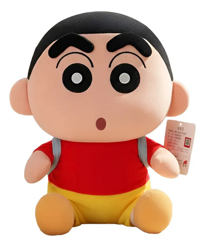 Peluche De Shin Chan Con Mochila 40cm Kawaii Shinchan
