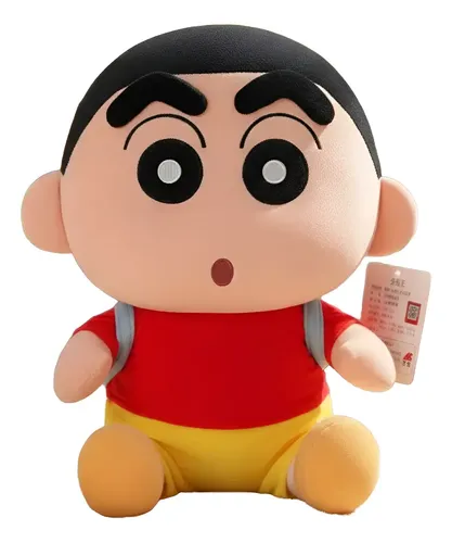 Peluche De Shin Chan Con Mochila 45cm Kawaii Shin Chan