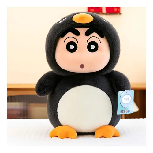 Peluche De Shin Chan Disfrazado De Pingüino 23cm Kawaii Shinchan — foto 2