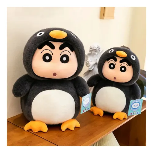 Peluche De Shin Chan Disfrazado De Pingüino 40cm Kawaii Shinchan — foto 3
