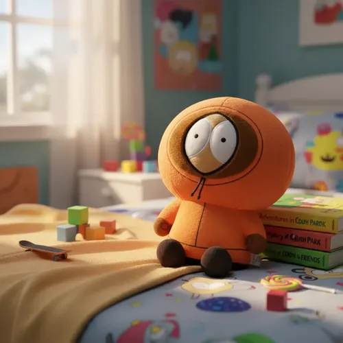 Peluche De South Park 20 Cm Juguete Kawaii Kenny Mccormick — foto 2