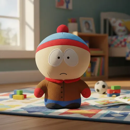 Peluche De South Park 20 Cm Juguete Kawaii Stan Marsh — foto 3