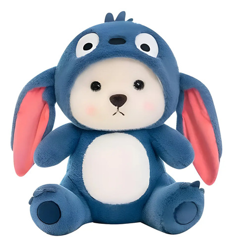 Peluche De Stitch Oso Peludo 40cm Kawaii Osito Stitch