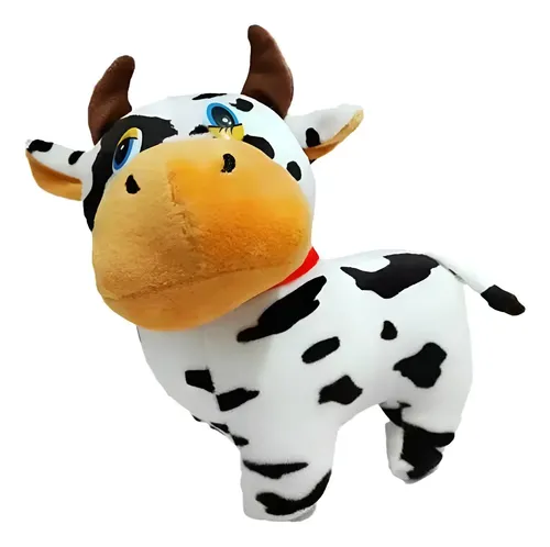 Peluche De Vaca Vaquita 25 Cm Animales Kawaii Vaca