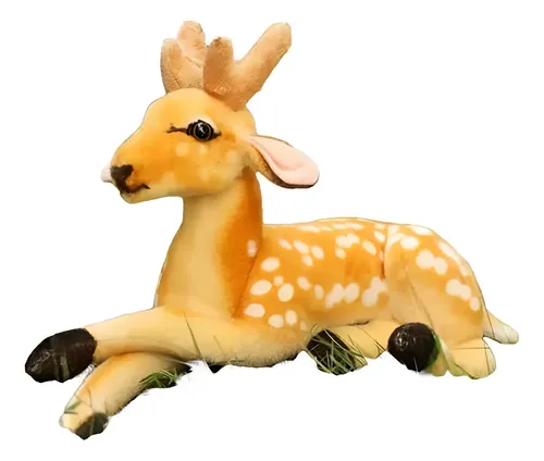 Peluche De Venado Bebe 25 Cm Animales Kawaii Venado