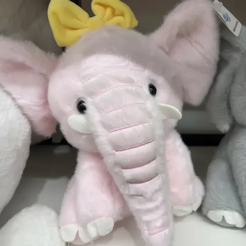 Peluche Elefante Tierno Para Bebé Con Lazo O Corona Kawaii Varios — foto 2