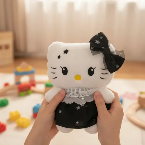 Peluche Hello Kitty 23 Cm Kawaii Hermoso Pequeño Blanco — foto 3