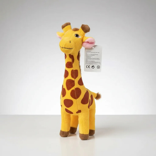 Peluche Jirafa Amarilla Suave Para Niños Kawaii Tierna Dulce Varios