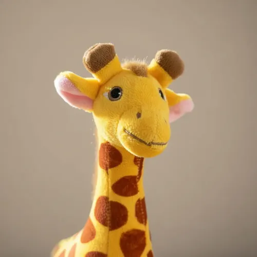 Peluche Jirafa Amarilla Suave Para Niños Kawaii Tierna Dulce Varios — foto 3