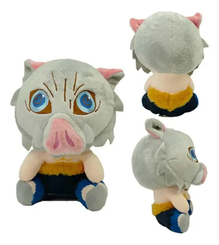 Peluche Kimetsu No Yaiba Demon Slayer 20cm Kawaii Inosuke Hashibira — foto 2