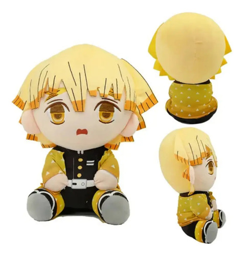 Peluche Kimetsu No Yaiba Demon Slayer 20cm Kawaii Zenitsu Agatsuma — foto 2