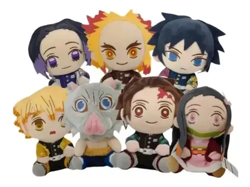 Peluche Kimetsu No Yaiba Demon Slayer 20cm Kawaii Zenitsu Agatsuma — foto 3