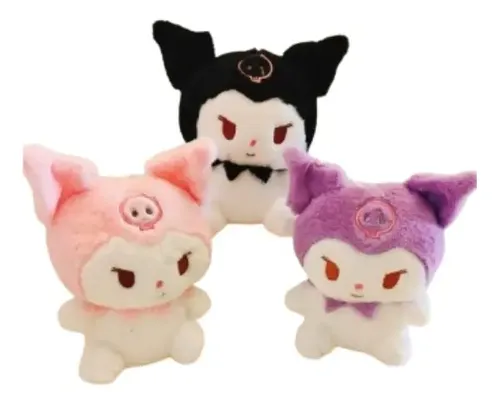 Peluche Kuromi 20 Cm Kawaii Juguete — foto 3