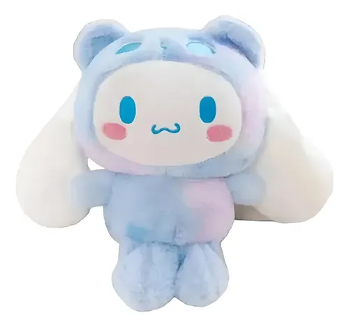 Peluche Kuromi - Cinnamoroll Traje Celeste 28cm Kawaii Azul