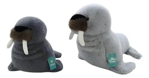Peluche Morsa Foca Kawaii 35cm New Para Niños Y Adultos Azar