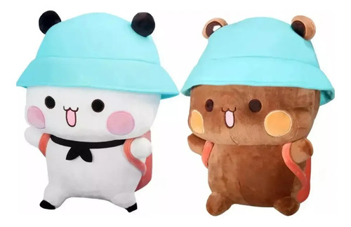 Peluche Oso Bubu Y Dudu 40 Cm Animales Kawaii Niños Niñas Blanco — foto 4