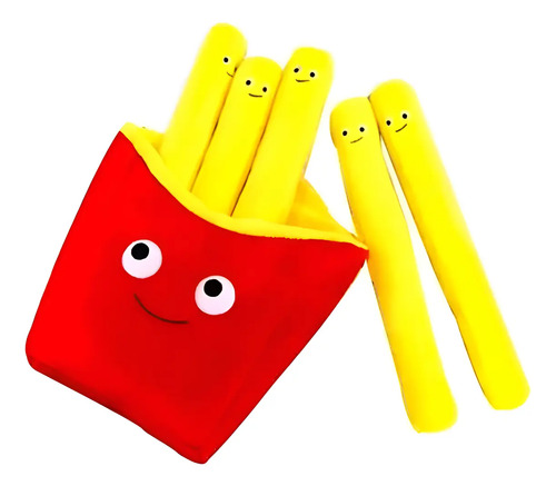 Peluche Papas Papitas Fritas 30 Cm Kawaii Papas Fritas