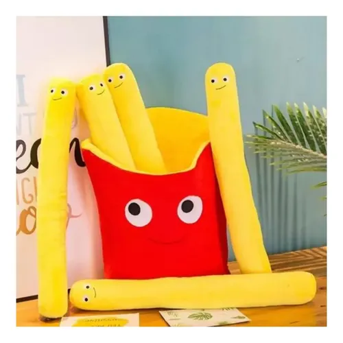Peluche Papas Papitas Fritas 30 Cm Kawaii Papas Fritas — foto 2