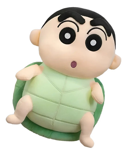 Peluche Shin Chan 40cm Niños Tortuga Kawaii New Adorable Verde