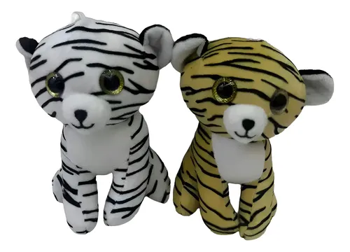 Peluche Tigre De Felpa 18cm Kawaii Varios