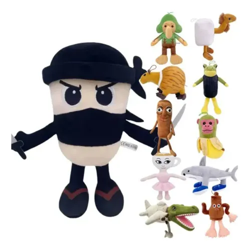 Peluches Tralalero Tralala Amigos Memes Italianos Virales Asesino Capuchino