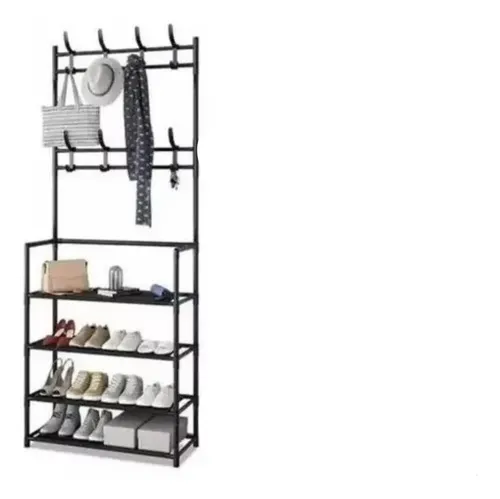 Perchero Multifuncional Zapatera Organizador De Ropa Varios