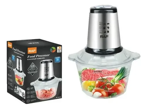 Picador Eléctrico Moledor De Carnes Verduras Vidrio 2litros — foto 9