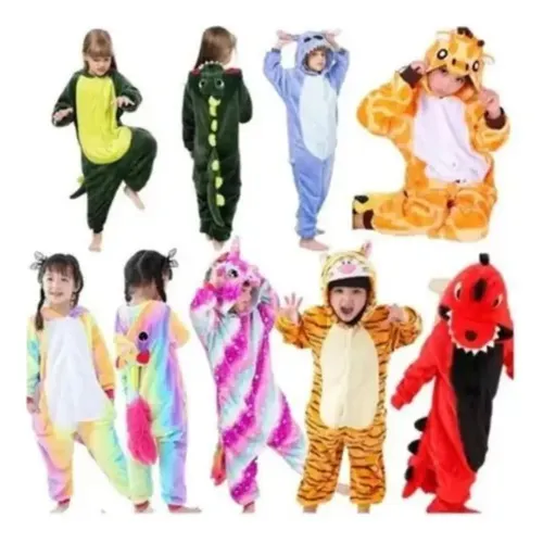 Pijama Disfraz Polar Para Niños Otoño Invierno Infantil — foto 9