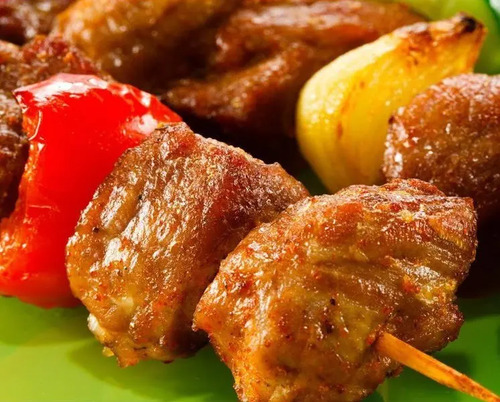 Pinchos Brochetas Madera 40 Cm Anticuchos Palos Bamboo Beige Liso — foto 5