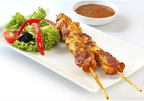 Pinchos Brochetas Madera 40 Cm Anticuchos Palos Bamboo Beige Liso — foto 6