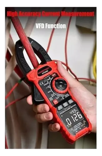 Pinza Amperímetro Digital Probador Habotest Inteligente — foto 6