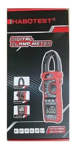 Pinza Amperímetro Digital Probador Habotest Inteligente — foto 8