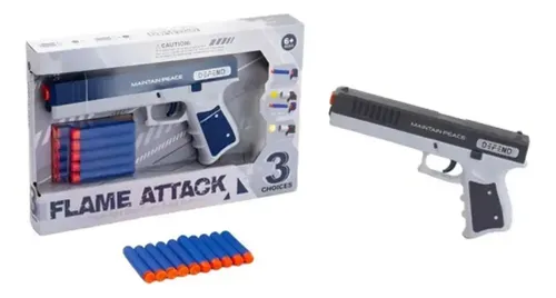 Pistola De Juguete Flame Attack Varios