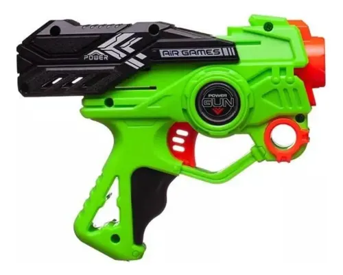 Pistola Lanza Dardos Con Blanco Juguete Para Niños Verde — foto 2
